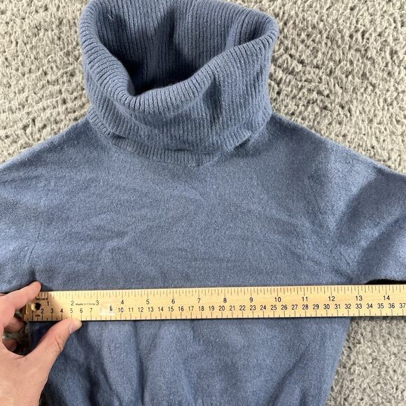 Rodier Paris Wool Sweater Kids Girls 8-10 Made in France Mock Neck Turtleneck - Picture 7 of 8